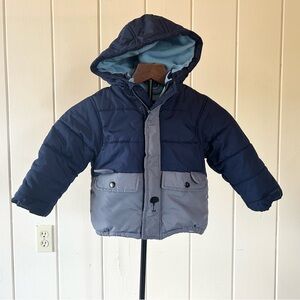 Carter's Gray and Navy Jacket with snow pants